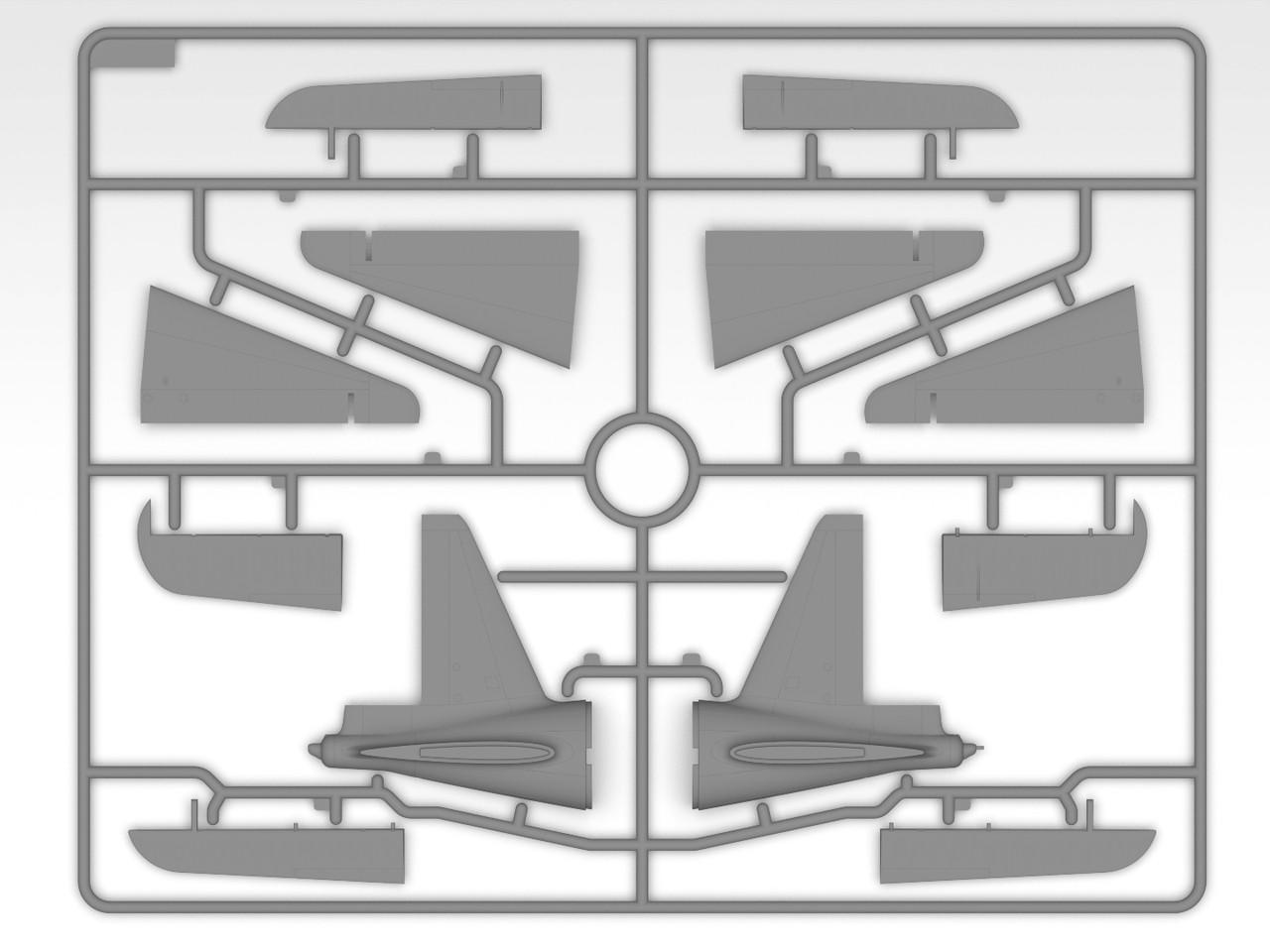 1/48 ICM Ki-21-Ib Sally Japanese Heavy Bomber Plastic Model Kit