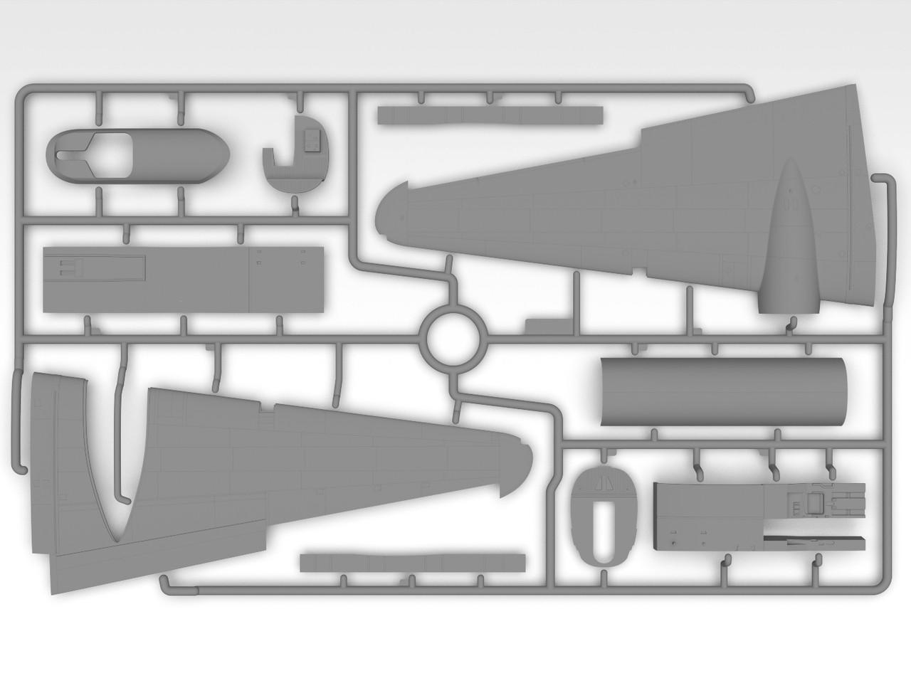 1/48 ICM Ki-21-Ib Sally Japanese Heavy Bomber Plastic Model Kit