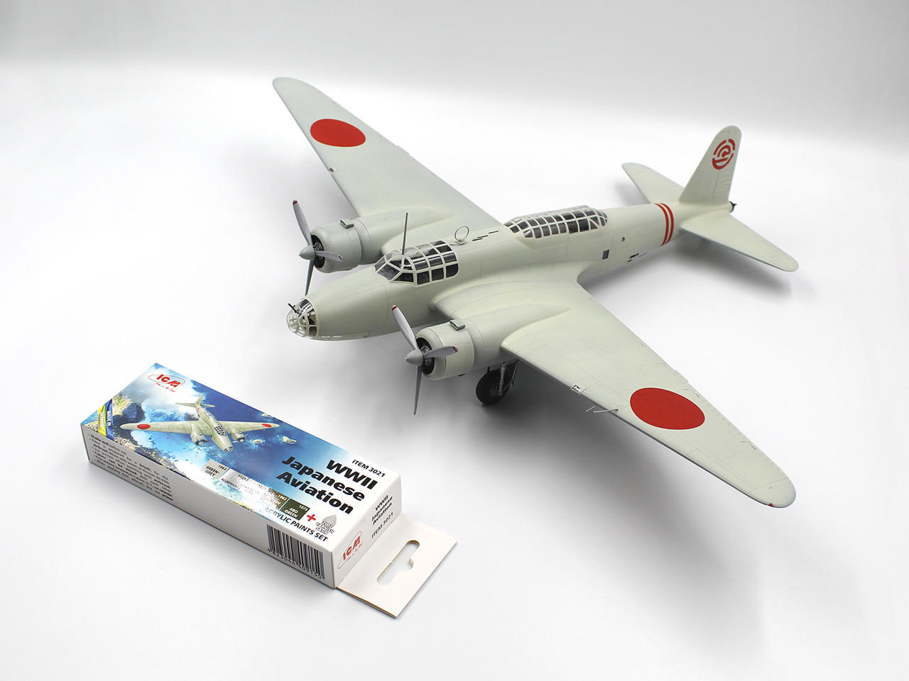 1/48 ICM Ki-21-Ib Sally Japanese Heavy Bomber Plastic Model Kit