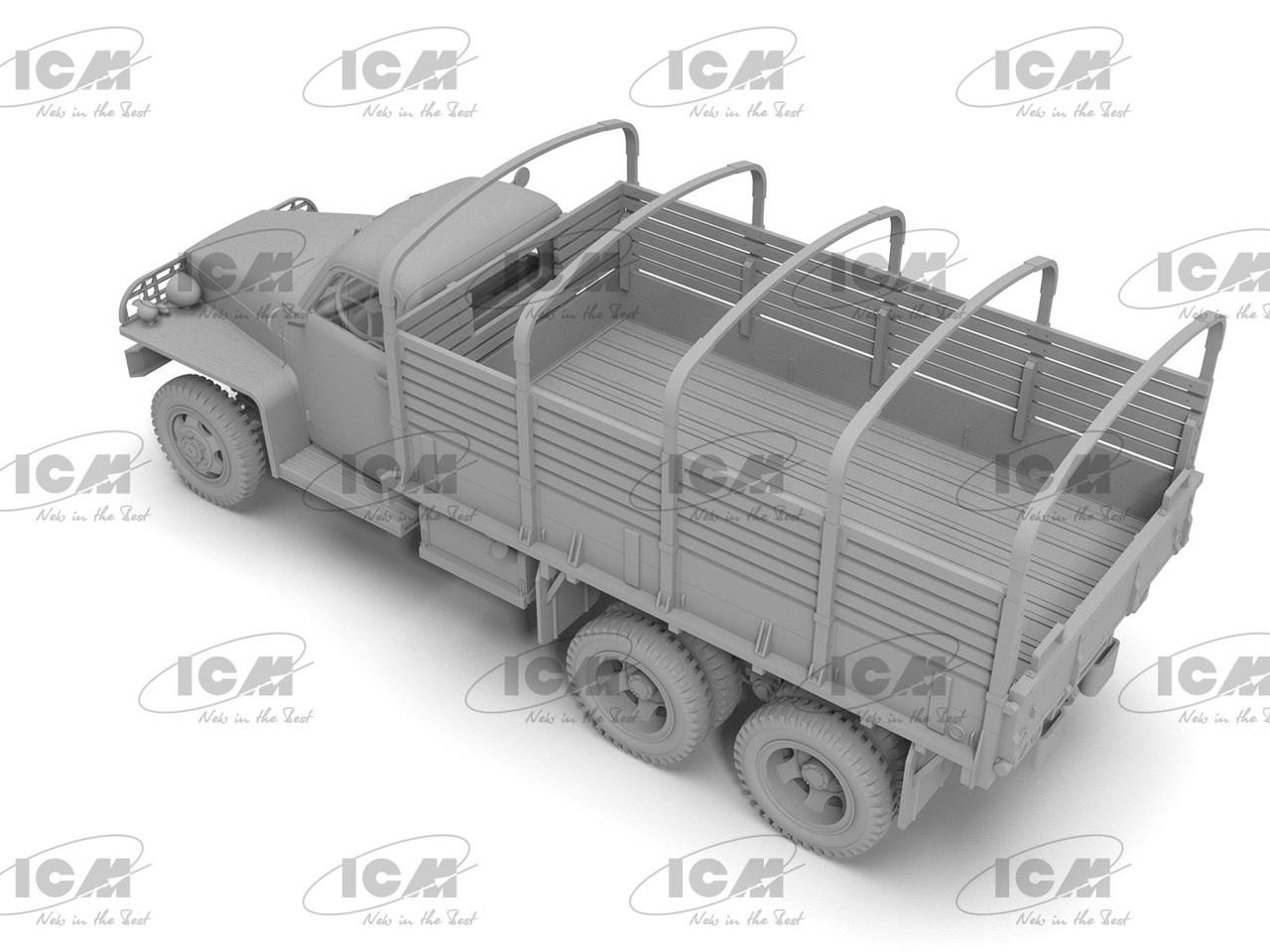 STUDEBAKER US6-U3 1/35 トラックモデルキット 1/35 ICM Studebaker US6-U3 US Military Truck Plastic Model Kit