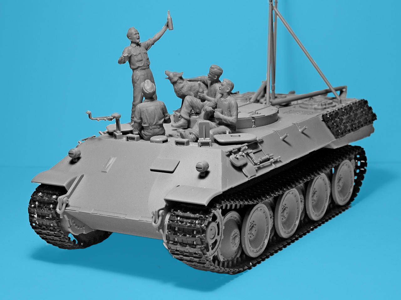 1/35 ICM Prost! Between Battles on Bergepanther - Squadron.com