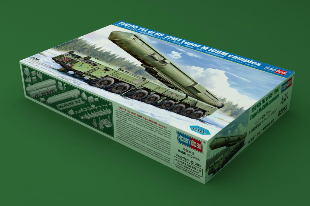 1/72 HobbyBoss 15U175 TEL of RS-12M1 Topol-M ICBM Complex