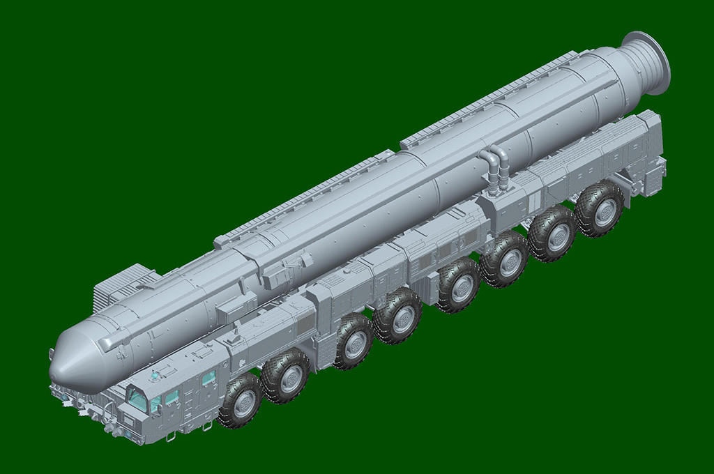 1/72 HobbyBoss 15U175 TEL of RS-12M1 Topol-M ICBM Complex