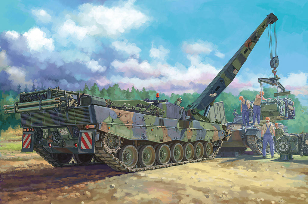 1/35 Hobby Boss Bergepanzer BPz3 Buffalo ARV - Squadron.com
