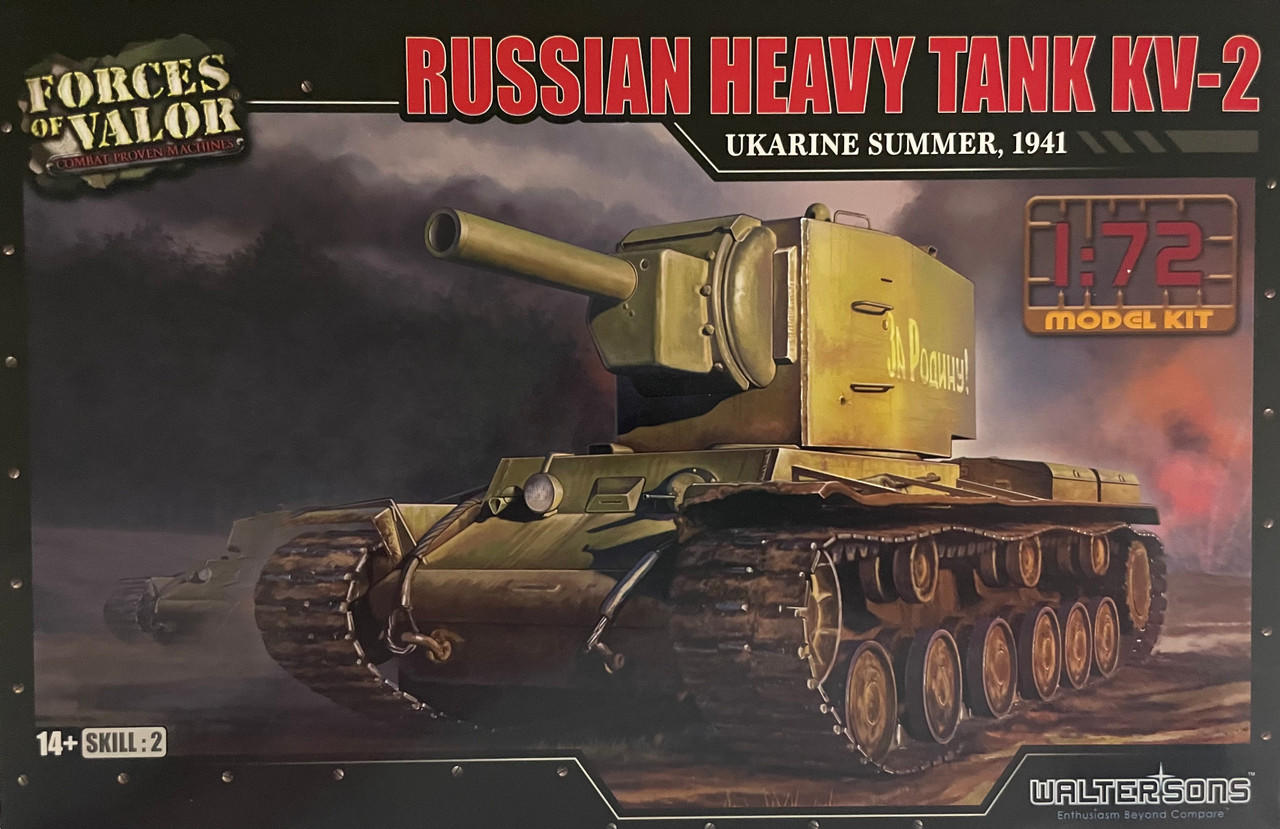 Tamiya 35375 Russian Heavy Tank KV-2 Model Kit / Tamiya USA