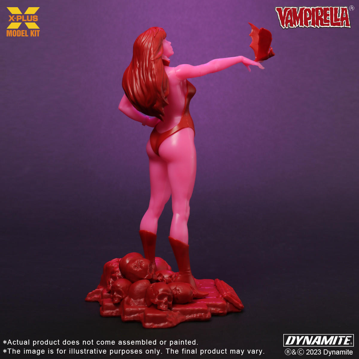 1/8 X-Plus Vampirella Jose Gonzalez PINK GLOW Plastic Model Kit 