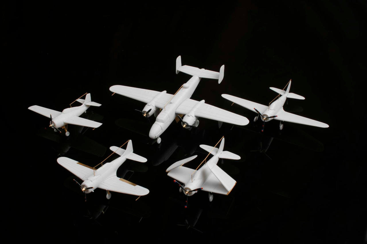 1/200 KA Models WWII US DECK PLANE SET I - Squadron.com