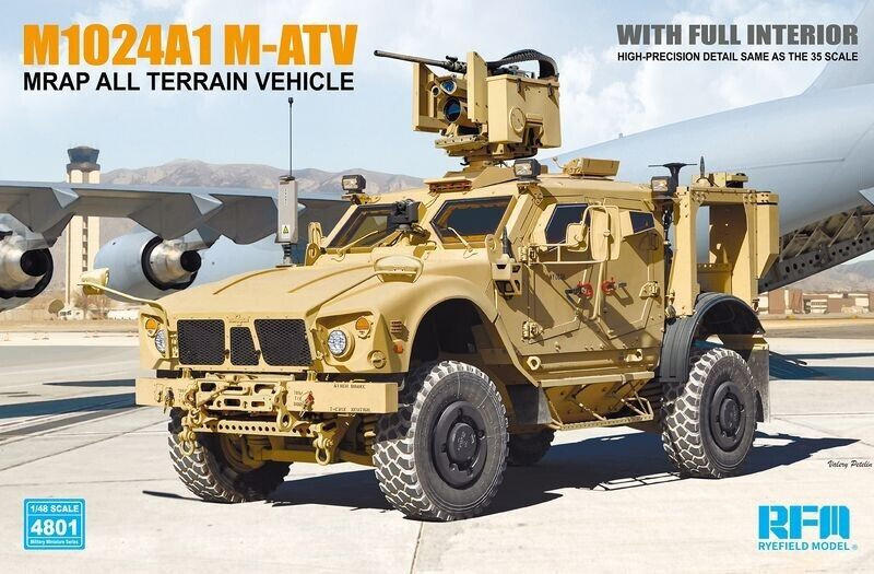 1/48 Ryefield M1240A1 M-ATV (MRAP All Terrain Vehicle) - Squadron.com