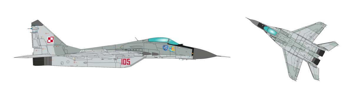 航空機・ヘリコプター No308 1/72 MIG Fulcrun Fighter Aircraft No308 1/72 MIG Fulcrun Fighter Aircraft 航空機・ヘリコプター