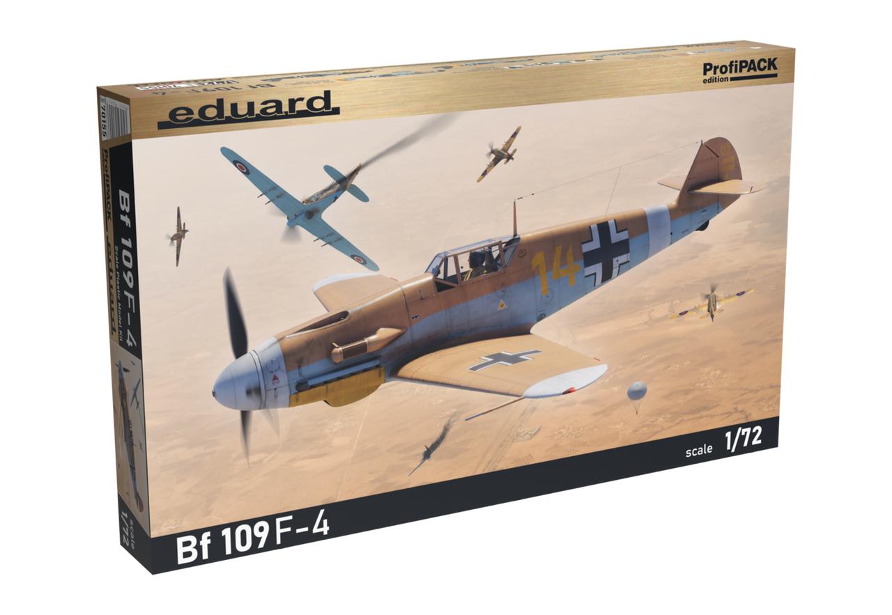 1/72 Eduard Bf 109F-4 Profipack Plastic Model Kit