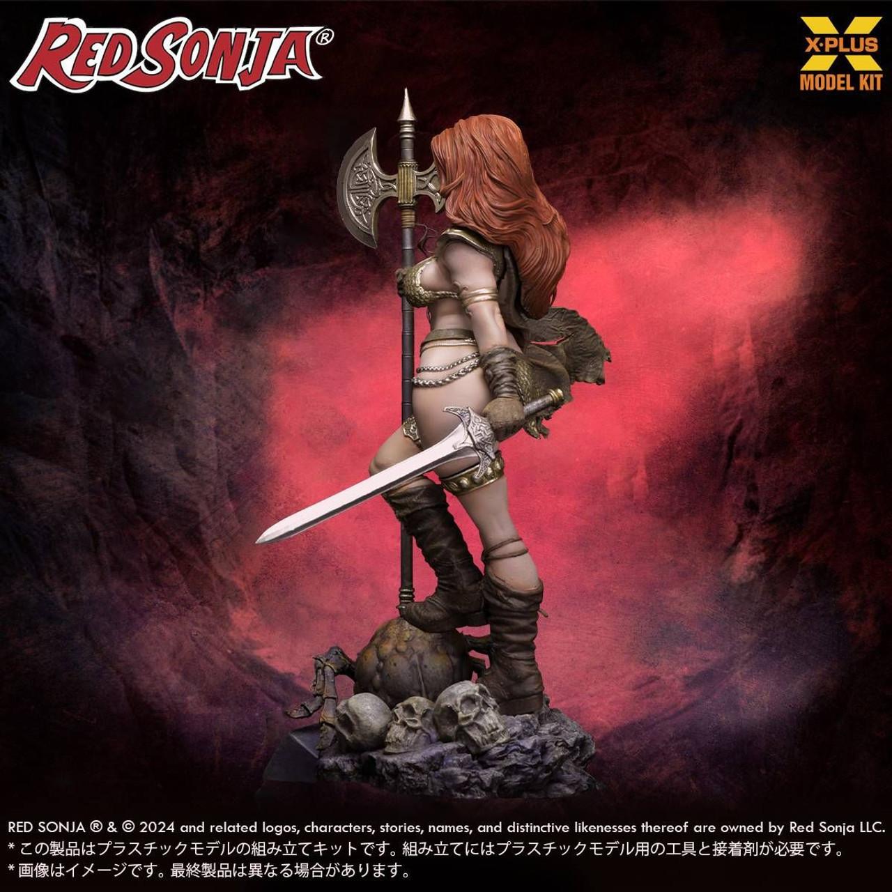 1/8 X-Plus Red Sonja Plastic Model Kit - Squadron.com