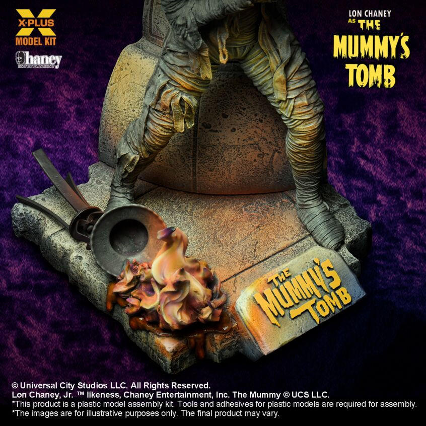 1/8 X-Plus The Mummy Plastic Model Kit - PREORDER - Squadron.com