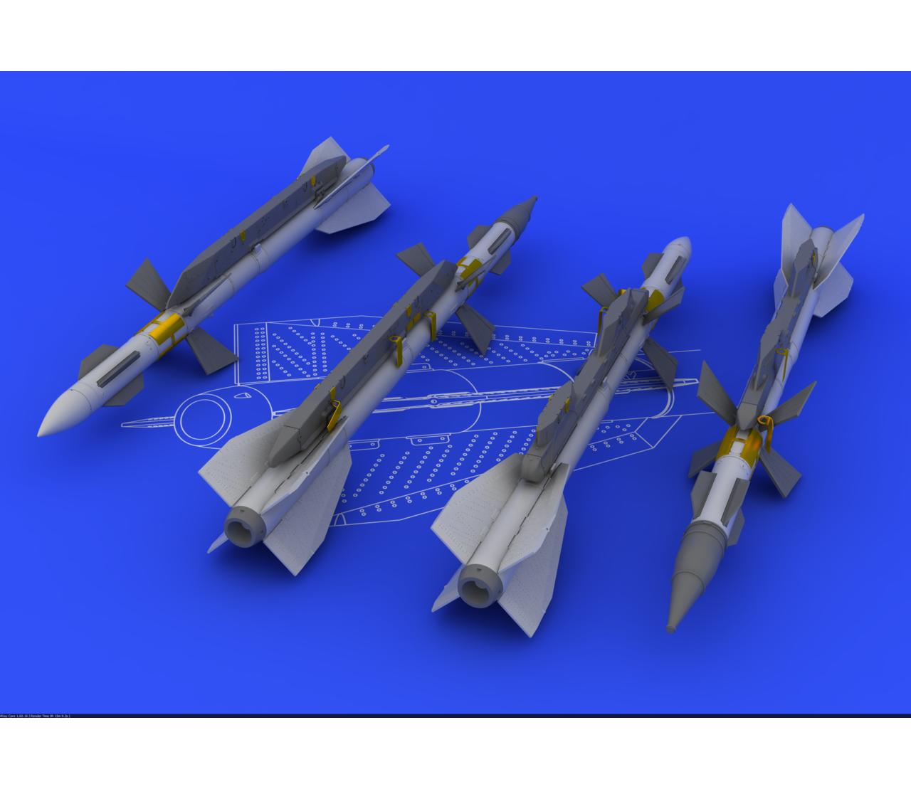 1/48 Eduard Bigsin Russian Modern Aircraft Missiles - Squadron.com
