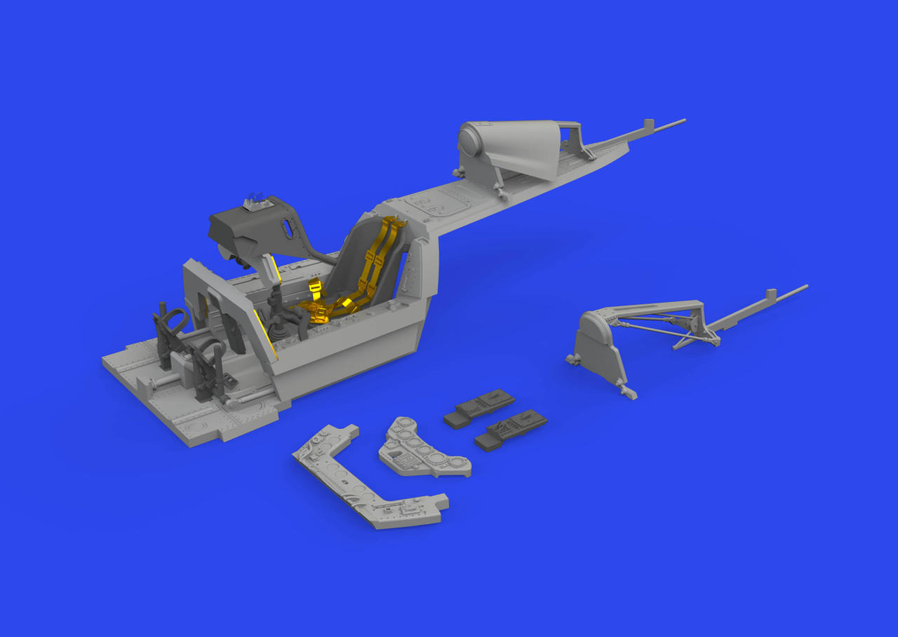 1/48 Eduard Brassin Fw 190F-8 cockpit Print for Eduard - Squadron.com