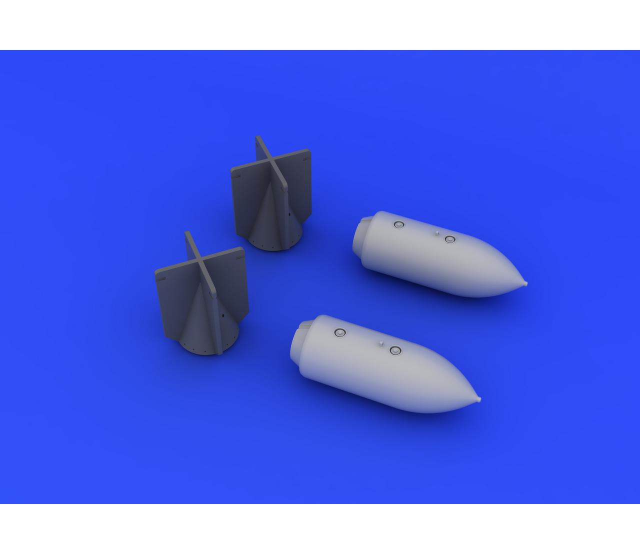 1/48 Eduard Brassin SC 500 German bombs for - Squadron.com