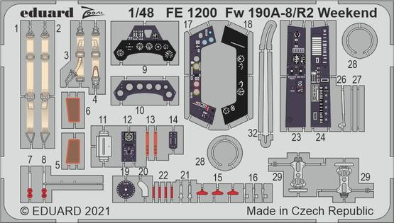 1/48 Eduard Fw 190A-8/R2 Weekend for Eduard - Squadron.com