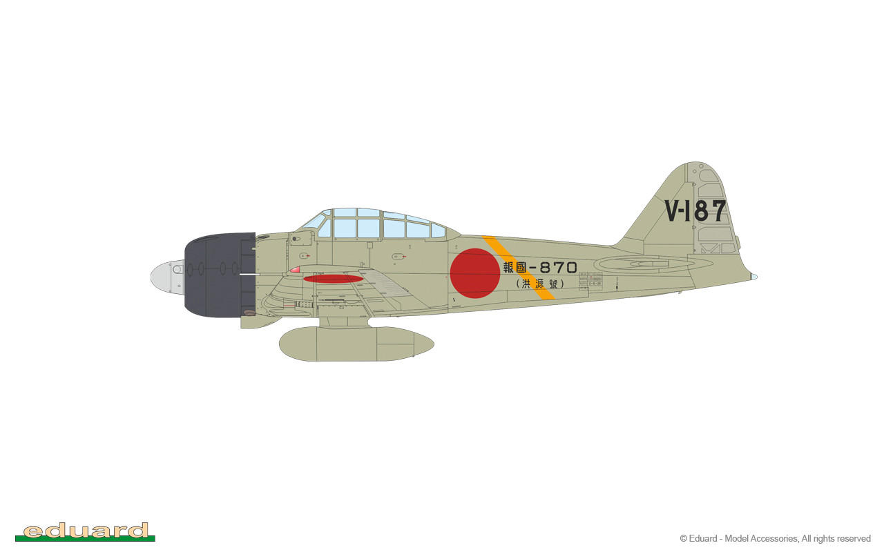 デュマスエアクラフト A6M3 ZERO 1/48 Eduard A6M3 Zero Type 32 Weekend Edition - Squadron.com