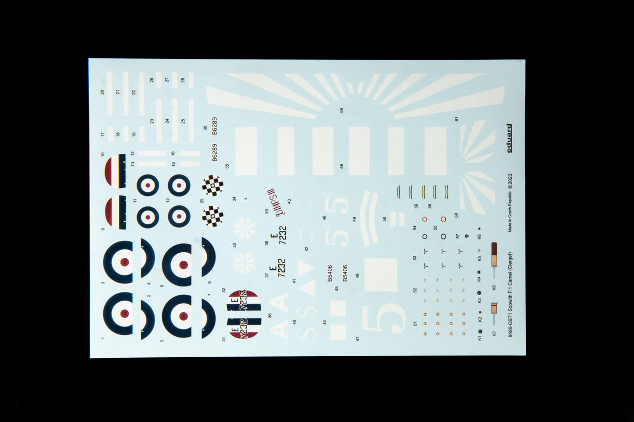 1/48 Eduard Sopwith F.1 Camel (Clerget) - Squadron.com