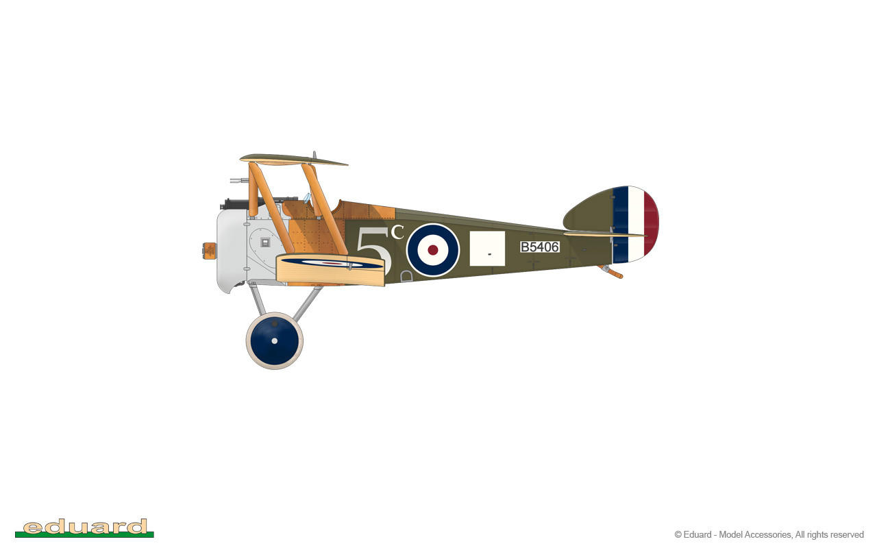 1/48 Eduard Sopwith F.1 Camel (Clerget) - Squadron.com