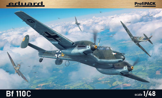 エデュアルド　1:48 11145 BF110C/D エデュアルド 1:48 11145 BF110C/D Bf 110C/D ADLERTAG Limited