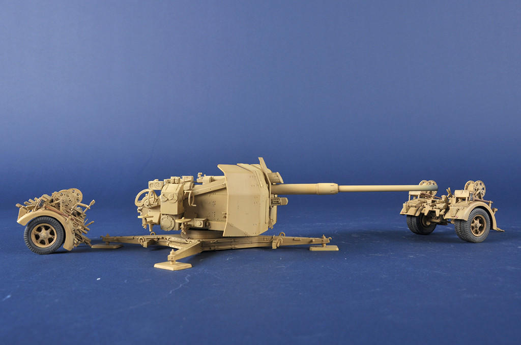 Maquette 1/35 TRUMPETER Ref 09530 Flakpanther w/8.8cm Flak 41 (Prêt à peindre