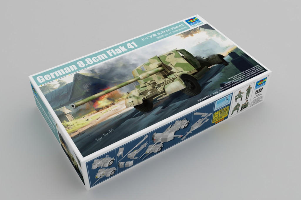 1/35 Trumpeter 8.8cm Flak 41 Gun Plastic Model Kit - Squadron.com