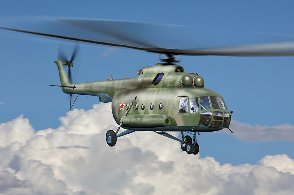 1/35 大！Mil Mi-8MT/Mi-17 Hip-H プラモデル Mi-17 HIP H Helicopter 1/35 Trumpeter
