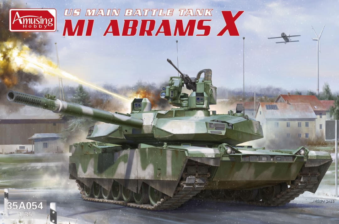 1/35 Amusing Hobby Abrams X Plastic Model Kit - PREORDER