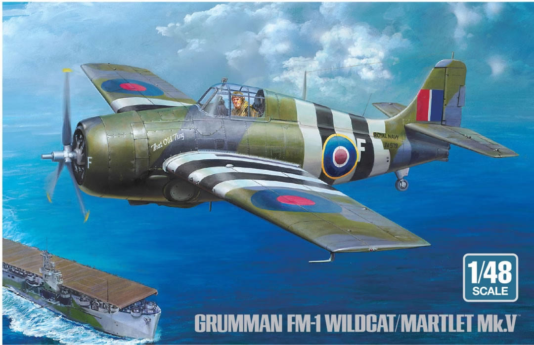 ★★Tamiya miniF1モデルセット(当時物)4台 1/48 Tamiya FM-1 Wildcat / Martlet Mk.V - Squadron.com