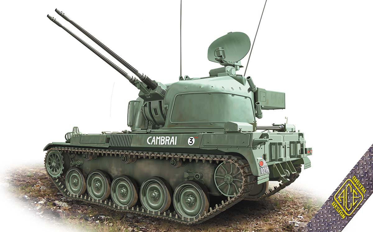 1/72 ACE Models AMX-13 DCA twin 30mm AA version - Squadron.com