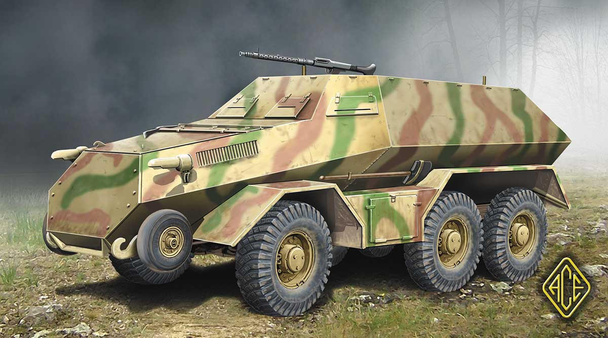 1/72 ACE Models Leichter Radschlepper Laffly W15T - Squadron.com