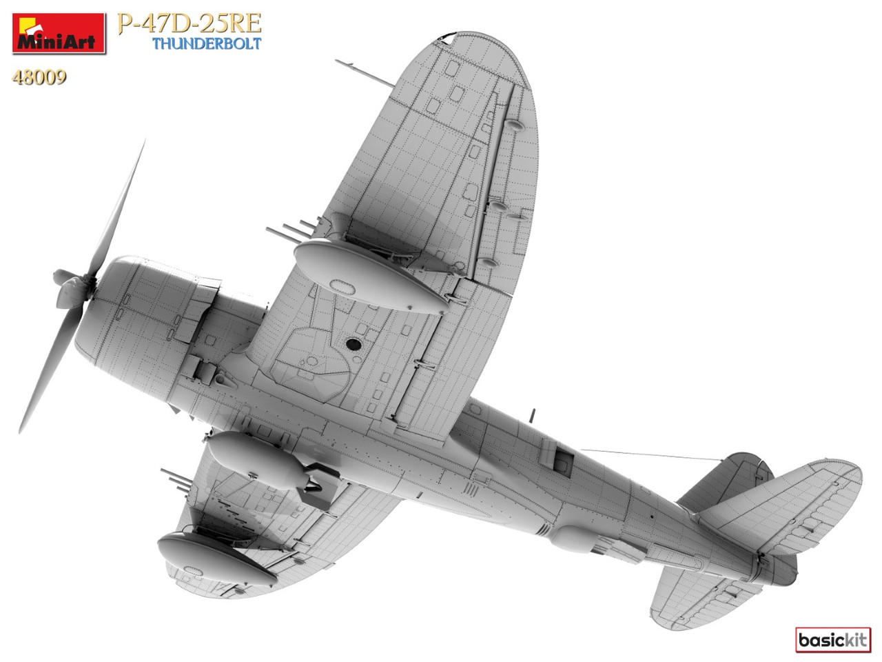 1/48 Miniart P-47D-25RE Thunderbolt (Basic Version) - Squadron.com