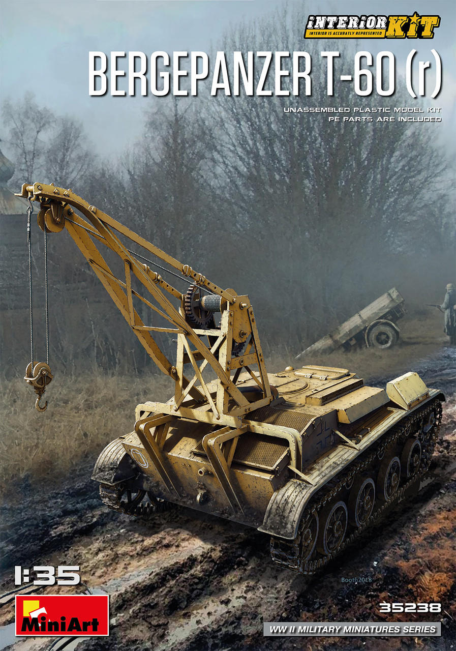 1/35 Miniart Bergepanzer T-60 ( r ) Interior Kit - Squadron.com