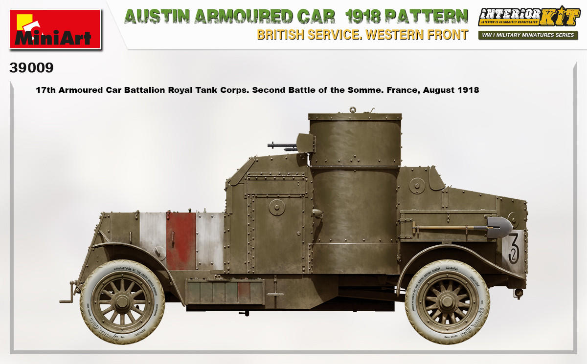 1/35 Miniart Austin Armoured Car 1918 Pattern #1 - Squadron.com