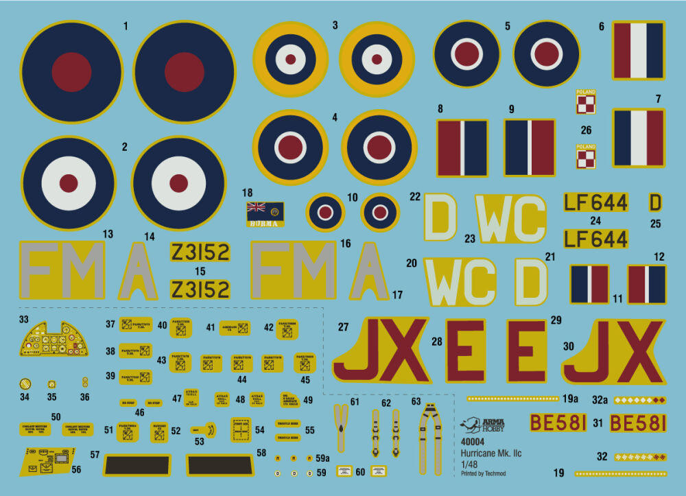 1/48 ARMA Hobby Hurricane Mk IIc 1/48 - Squadron.com