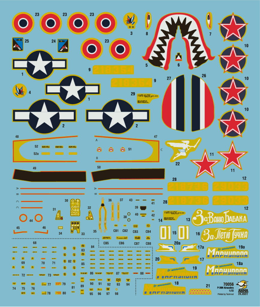 1/72 ARMA Hobby P-39N Airacobra - Squadron.com