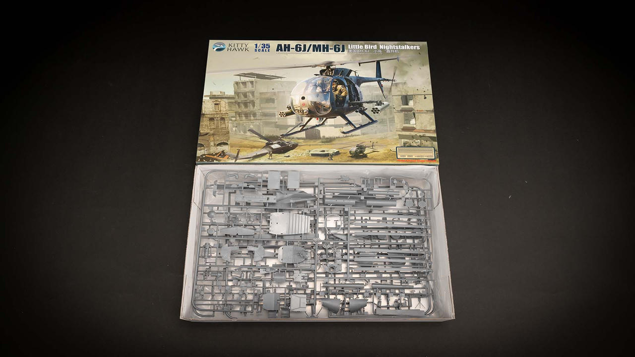 1/35 Kitty Hawk AH-6J/MH-6J Little Bird Plastic Model Kit