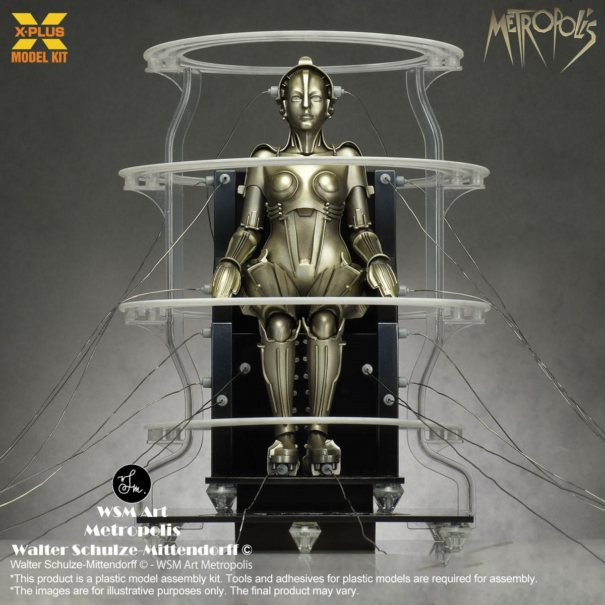 1/8 X-Plus Maria Metropolis Maschinenmensch Seated Version