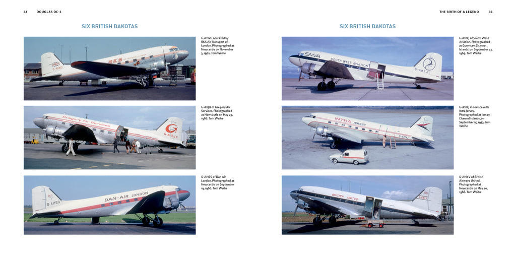 Legends of Flight Douglas DC-3 Hardcover Book - Squadron.com