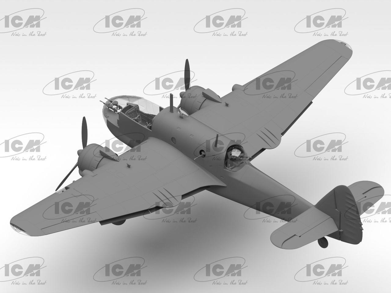 1/48 ICM Bristol Beaufort Mk.I WWII British Torpedo Bomber