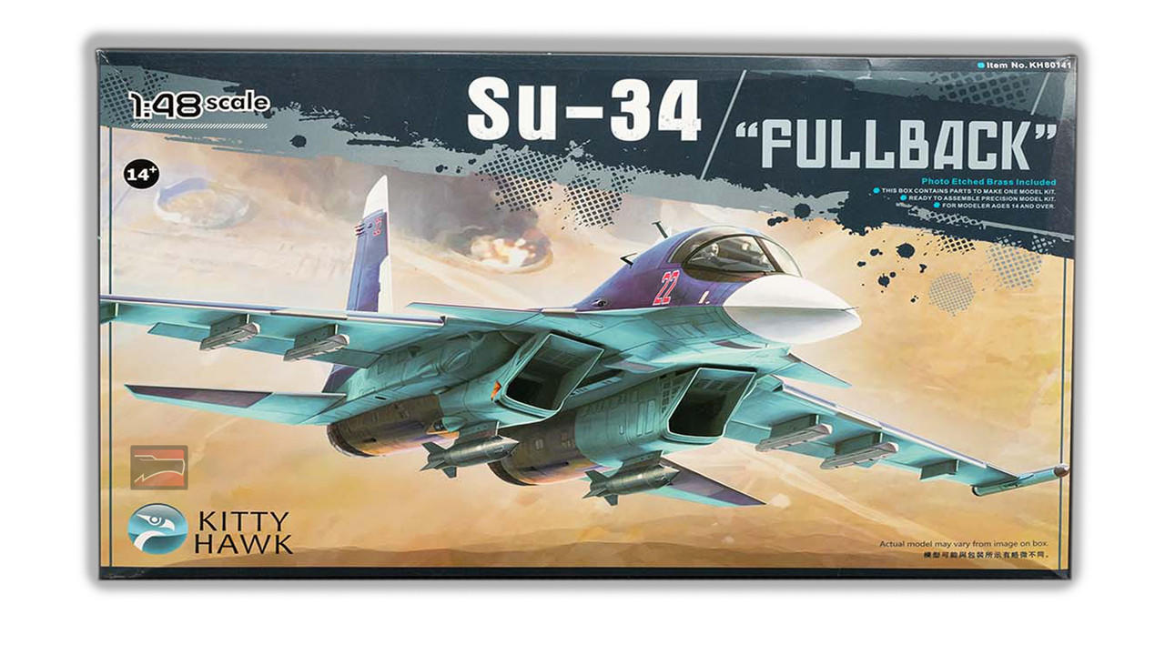 キティホークモデル 1/48 ロシア空軍 スホーイ Su-34 フルバック プラモデル KITKH80141 z2zed1b Kitty Hawk 80141 1/48 Russian Su-34 FullBack Assembly model