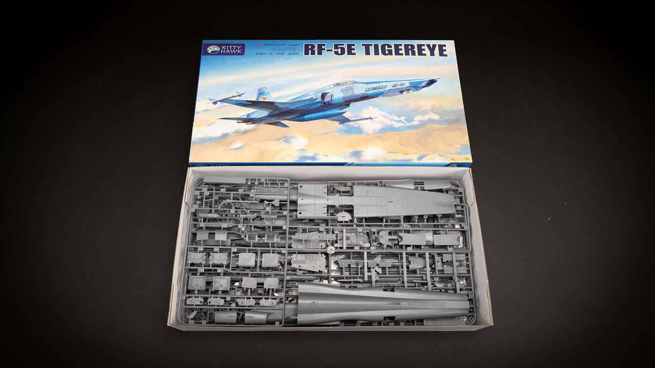 1/32 Kitty Hawk RF-5E Tiger Eye Plastic Model Kit - Squadron.com