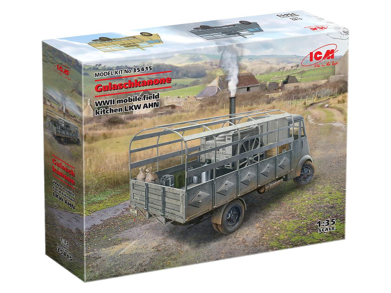 1/35 ICM Gulaschkanone WWII German Mobile Field Kitchen