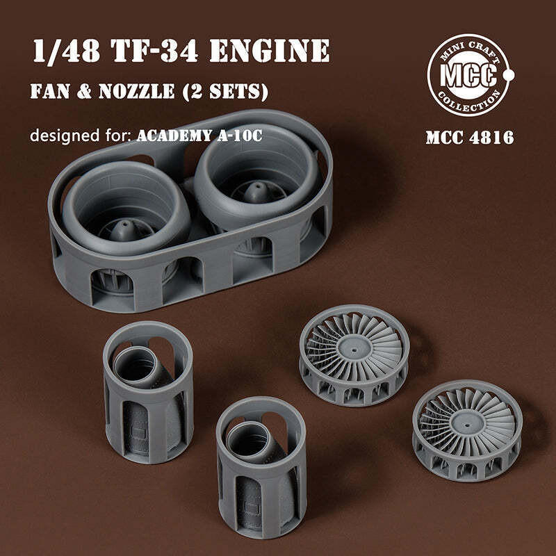 1/48 Mini Craft Collection A-10C Thunderbolt II engine Fan blades