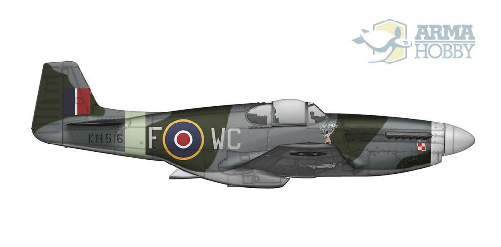 1/72 Arma Hobby P-51 B/C Mustang - Squadron.com