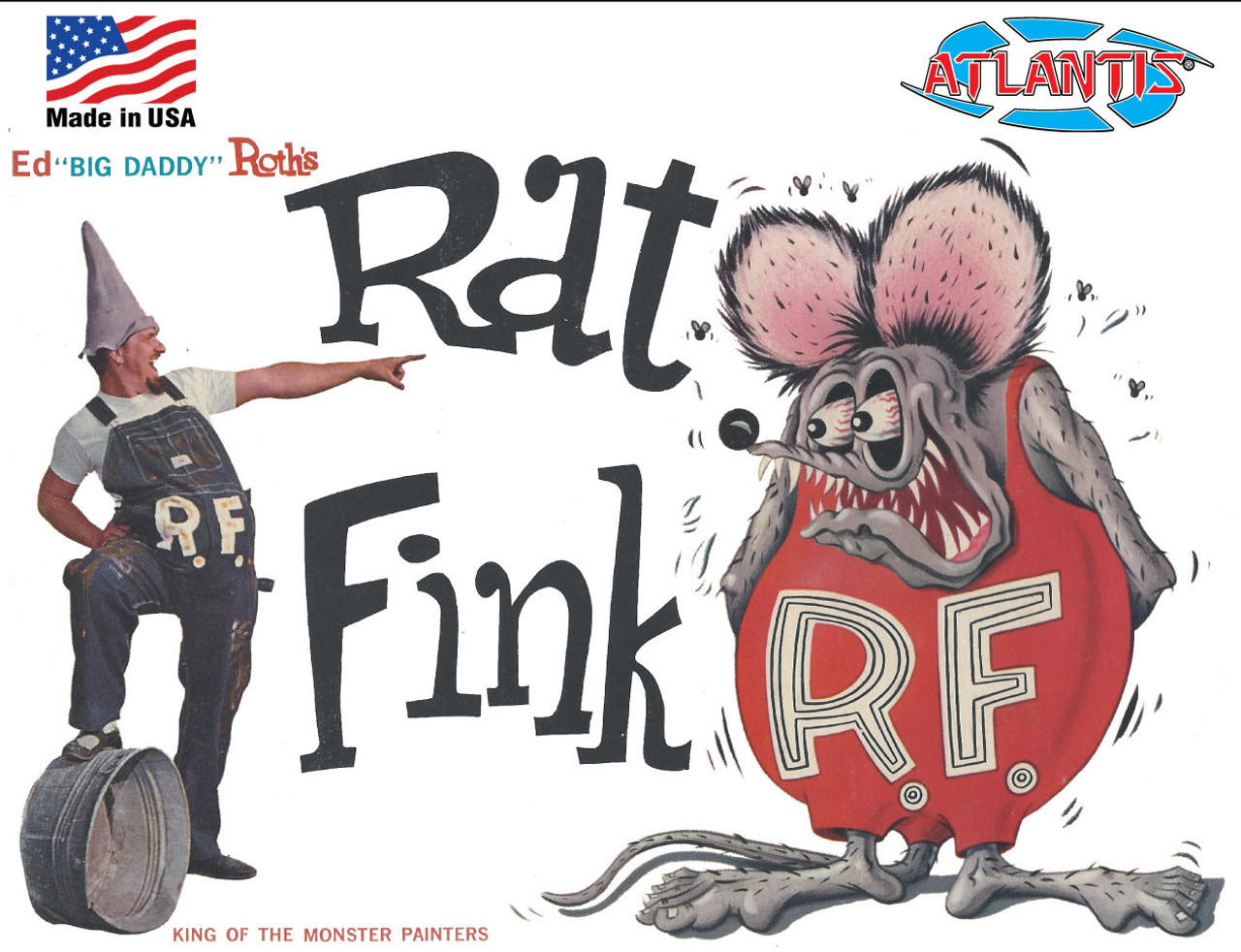 Atlantis Ed Roth Rat Fink - Squadron.com