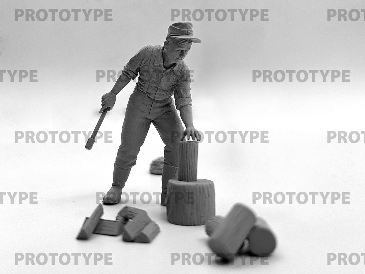 1/35 ICM Feldkuche WWII German Field Kitchen with cooks