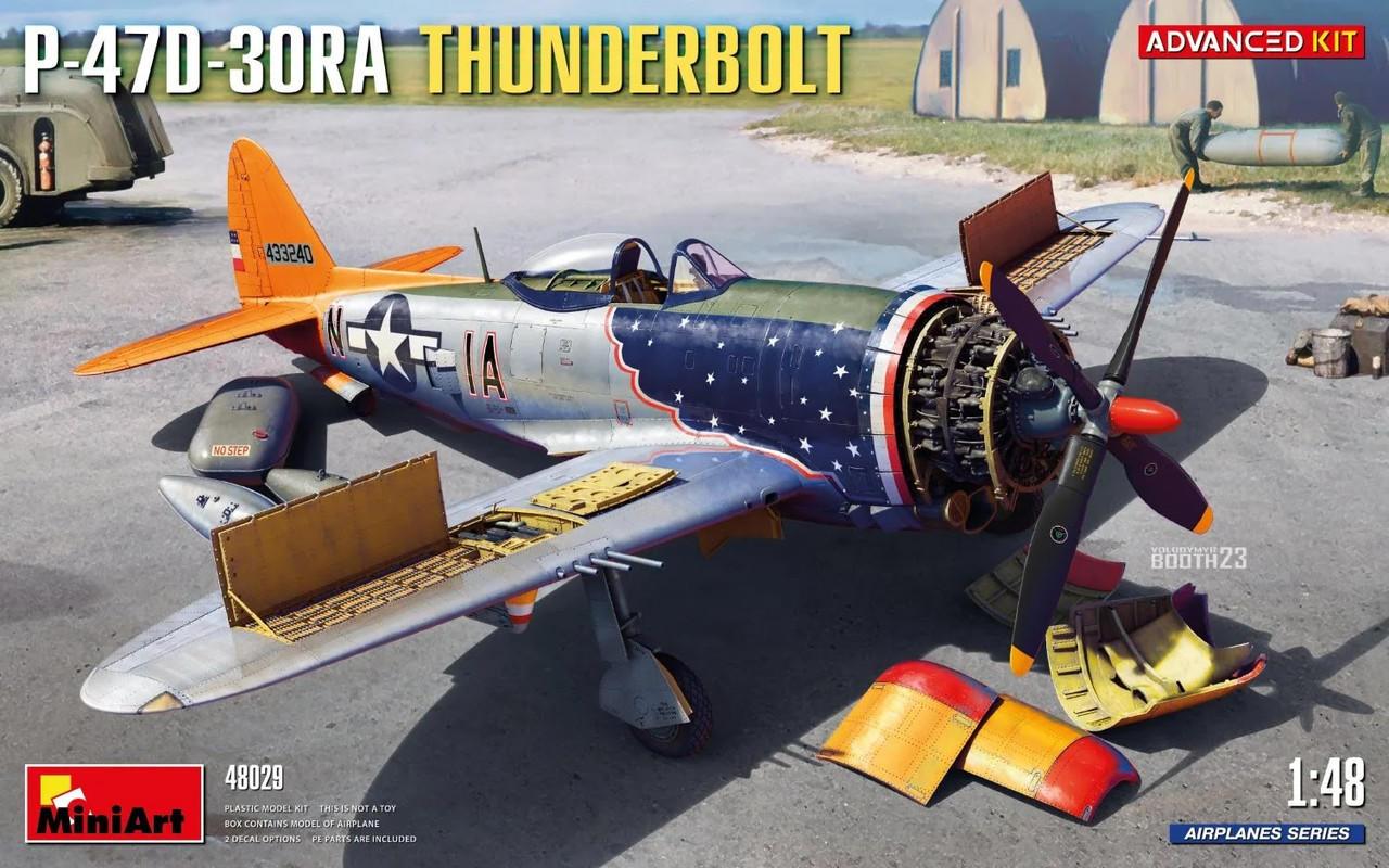 1/48 Miniart P-47D-30RA Thunderbolt Advanced Kit - Squadron.com