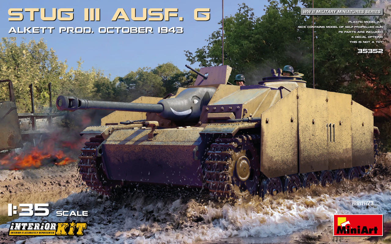 その他 MiniArt StuG III Ausf. G 1/35 1/35 Miniart STUG III AUSF. G ALKETT PROD. OCTOBER 1943 INTERIOR