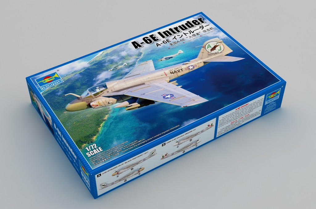 1/72 Trumpeter A-6E Intruder Plastic Model Kit Plastic Model Kit